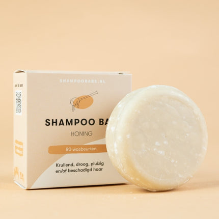 ShampooBars Shampoo Bar Honing Krullen & Droog Haar - 60g