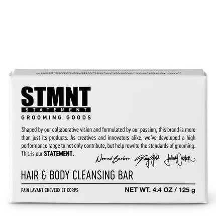STMNT Grooming Hair & Body Cleansing Bar - 125gr.