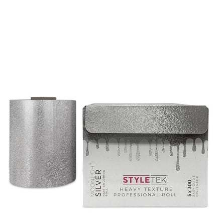Styletek Moonlight Silver Embossed Folie - 100M