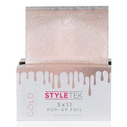 Styletek Voorgevouwen 5x11 Gouden Pop Up Folie - 500st