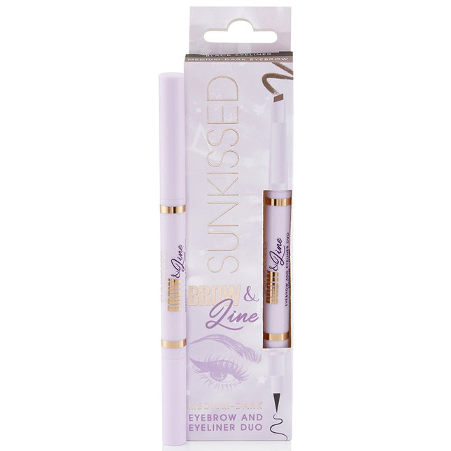 Sunkissed Brow & Line Eyebrow Pencil & Eyeliner Duo - 0.3g