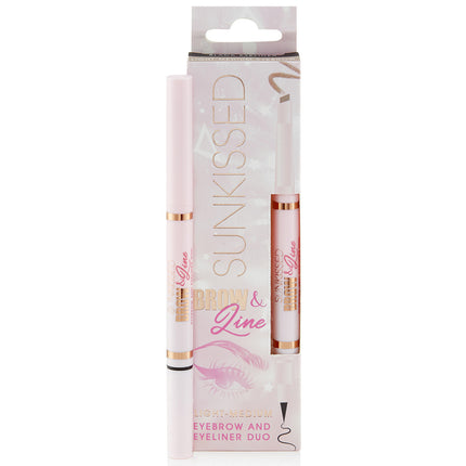 Sunkissed Brow & Line Eyebrow Pencil & Eyeliner Duo - 0.3g