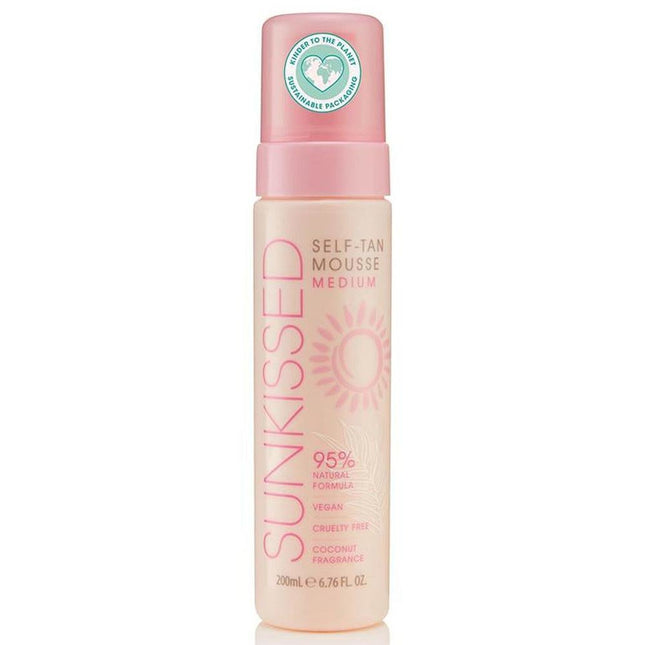 Sunkissed Medium Self Tan Mousse - 200ml