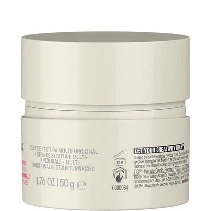 TIGI Bed Head Artistic Edit Mind Games Texture Wax - 50ml