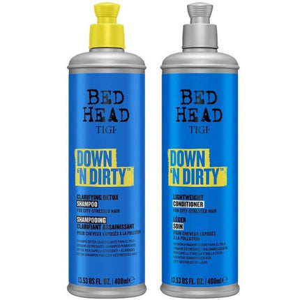 TIGI Bed Head Down 'N Dirty Set - 2x400ml