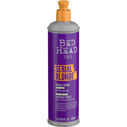 TIGI Serial Blonde Purple Toning Shampoo - 400ml