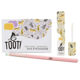 TOOT! Cheetah Glow Eyeshadow & Lipgloss Box Set