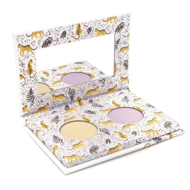 TOOT! Natuurlijke Cheetah Duo Oogschaduw - Goudgeel en Paars