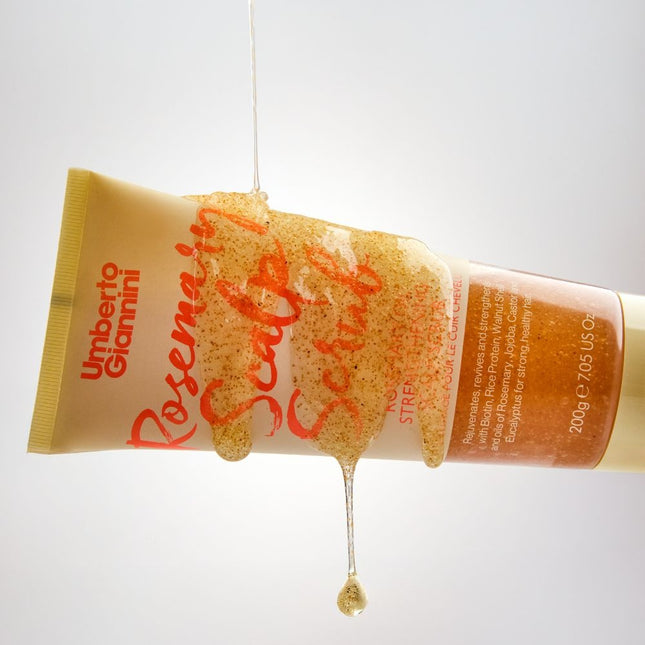 Umberto Giannini Strong Curls Rosemary Oil Strenghtening Scalp Scrub - 200ml
