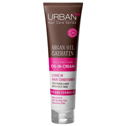 Urban Care Argan Oil & Keratin Oil-In Cream - 150ml