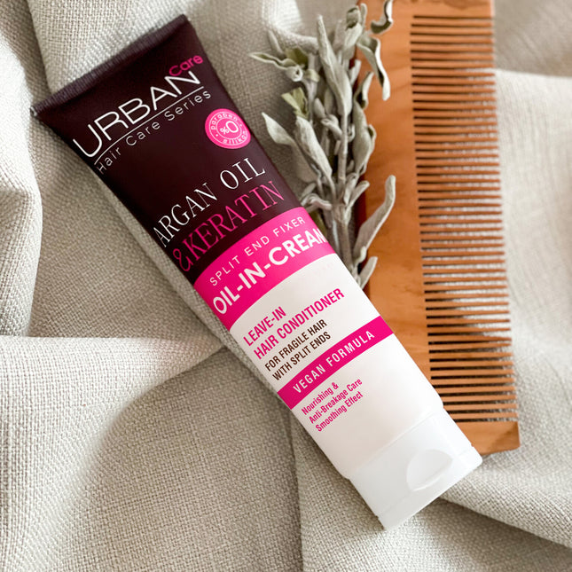 Urban Care Argan Oil & Keratin Oil-In Cream - 150ml
