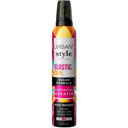 Urban Care Style Guide Elastic Curl Hair Mousse  - 200ml