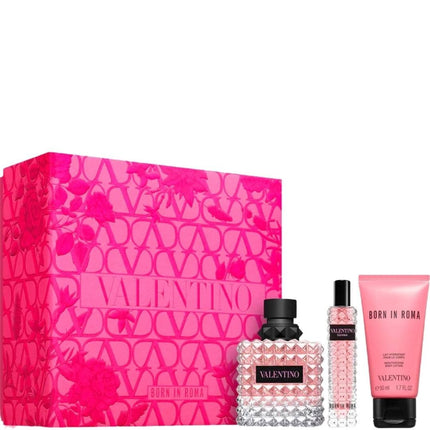 Valentino Born In Roma Donna Giftset Eau de Parfum  - 100ml+15ml+50ml
