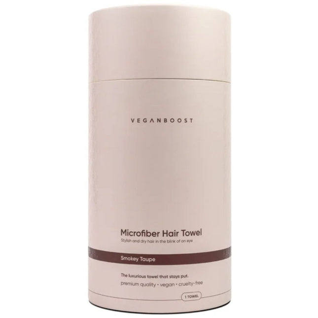 Veganboost Hair Towel Smokey Taupe