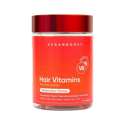 Veganboost Hair vitamins Watermelon - 60pcs