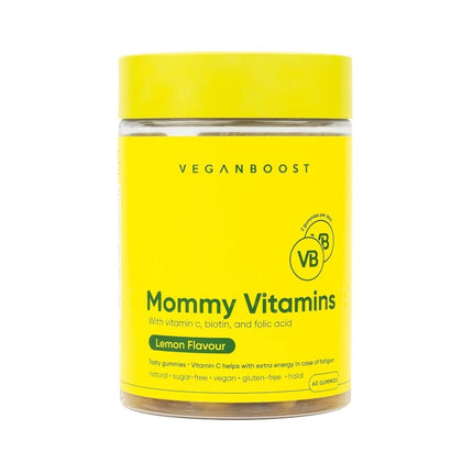 Veganboost Mommy Vitamins Lemon - 60pcs