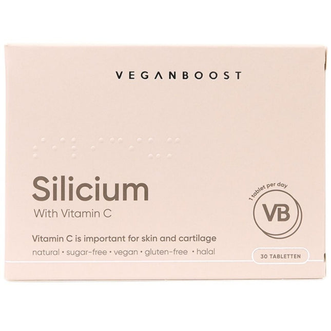 Veganboost Silicium + vitamine C - 30pcs