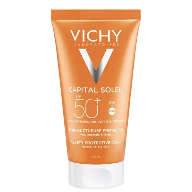 Vichy Capital Soleil Velvety Protective Sunscreen SPF50 - 50ml
