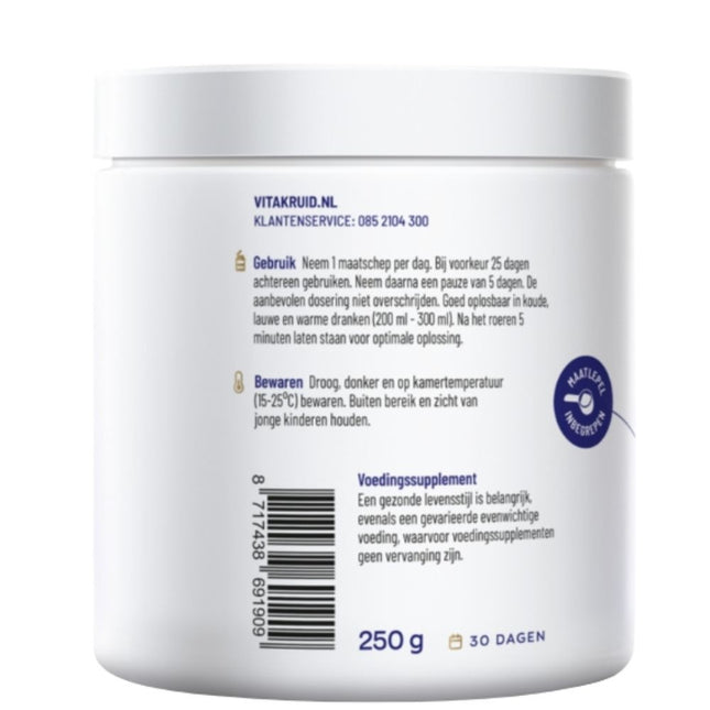 Vitakruid 99% puur Collageen Solugel® Poeder - 250gr.