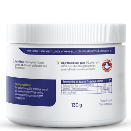 Vitakruid 99% Puur Viscollageen - 130gr.
