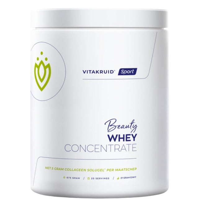 Vitakruid Beauty Whey Vanille Concentrate - 675gr