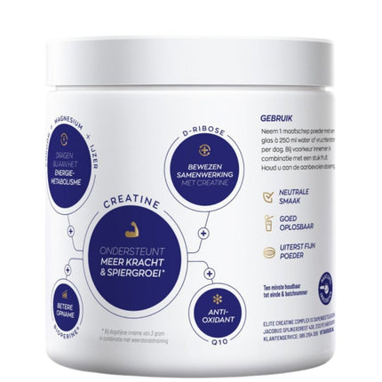 Vitakruid Elite Creatine Complex 30 dagen - 261gr