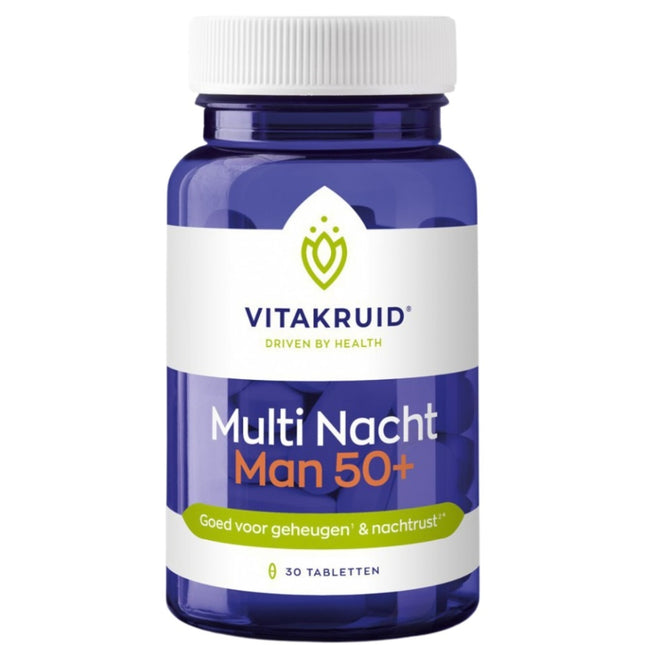 Vitakruid Multi Dag & Nacht Man 50+ - 2x30pcs