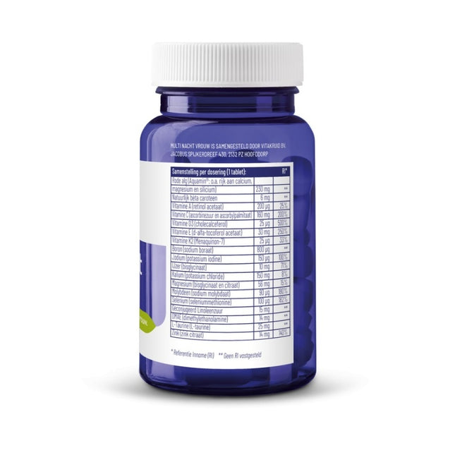 Vitakruid Multi Nacht Vrouw ® - 30st