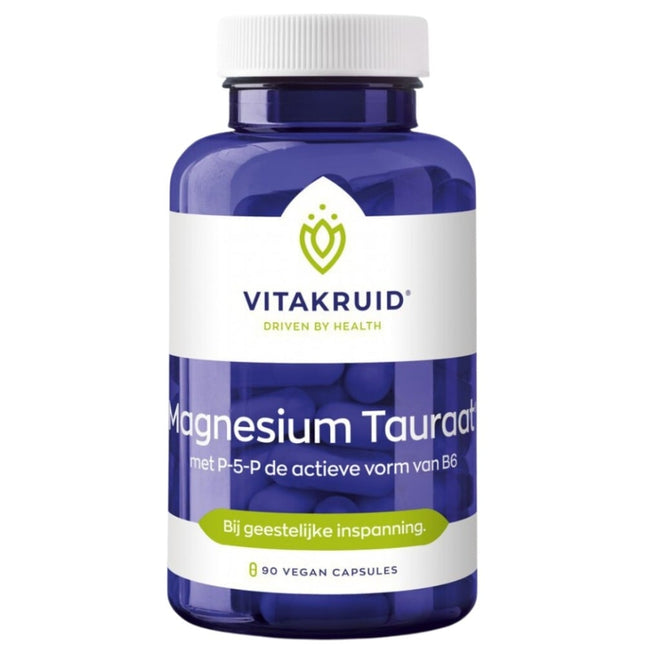 Vitakruid Vegan Magnesium Tauraat met P-5-P®