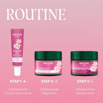 Weleda Wilde Rozen & Witte Thee Vitaliserende Nachtcrème - 40ml