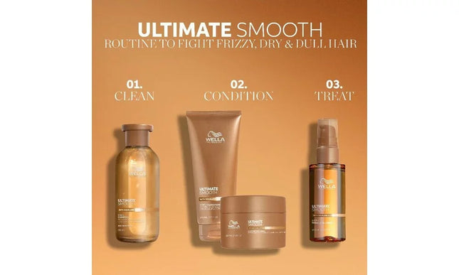 Wella Ultimate Smooth Deep Care Set - 250+200+150ml