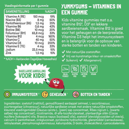 Yummygums Kids Gummies - 60pcs