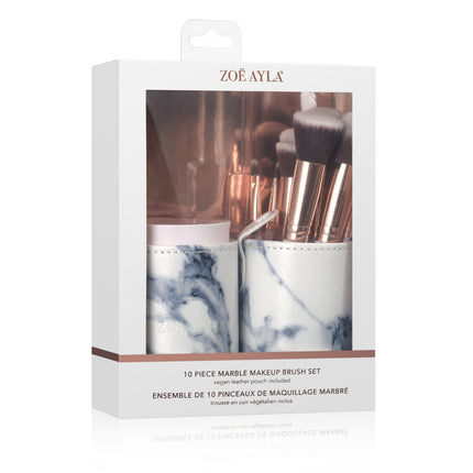 Zoe Ayla 10-delige Make-Up Brush Set