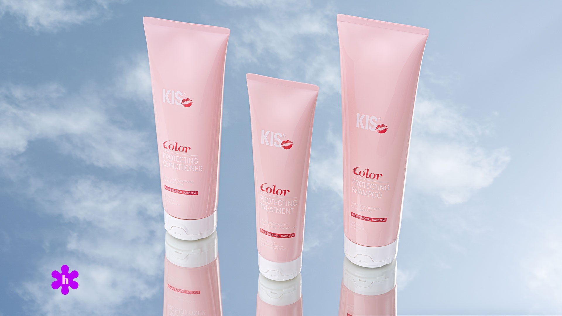 In een roze jasje, voor jouw gekleurde haar – ontdek KIS Color Protecting