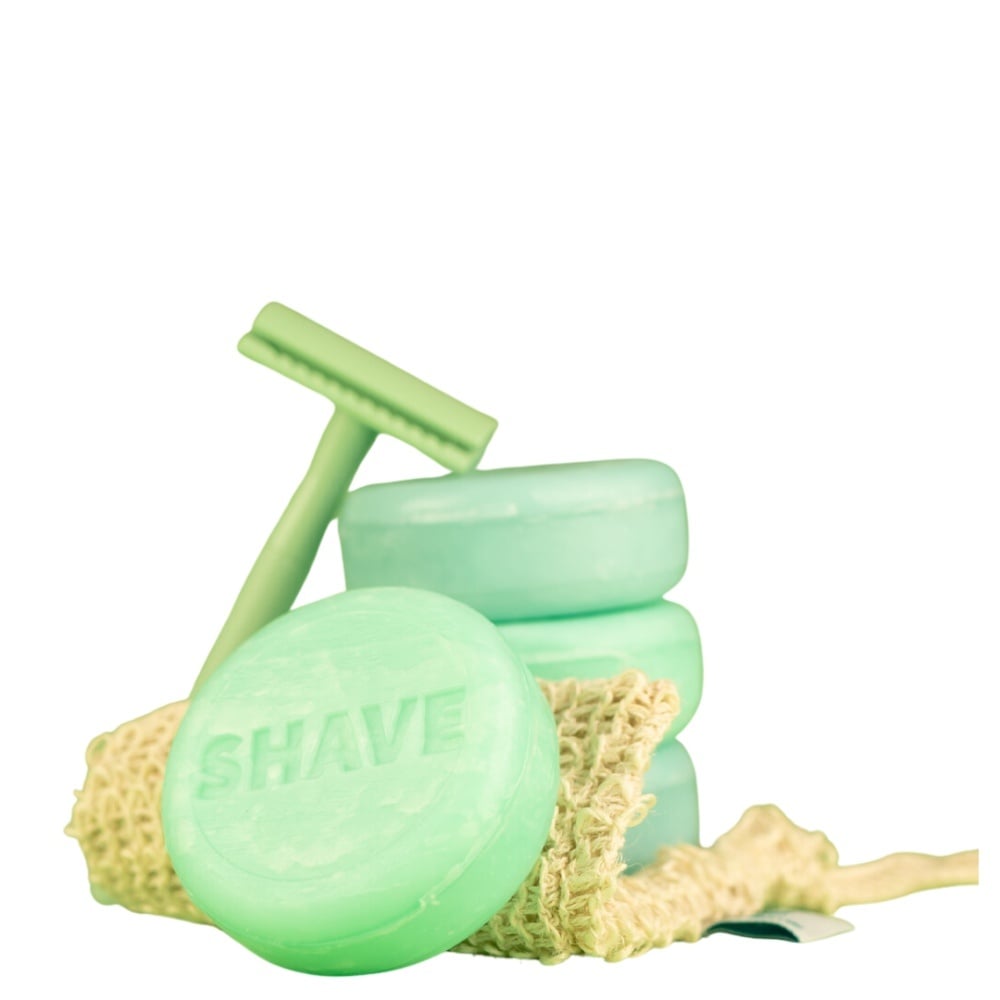 Shampoobars plasticvrij scheren