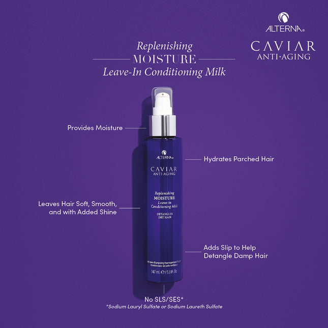 Alterna Caviar Replenishing Moisture Leave-in Conditioning Milk - 147ml