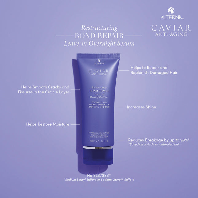 Alterna Caviar Restructuring Bond Repair Overnight Serum - 100ml