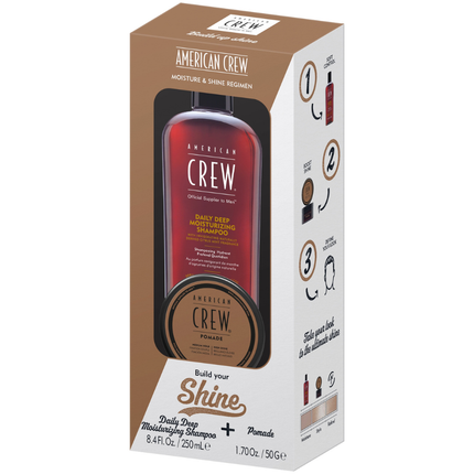 American Crew Duo Shine Giftset - 250ml+50gr