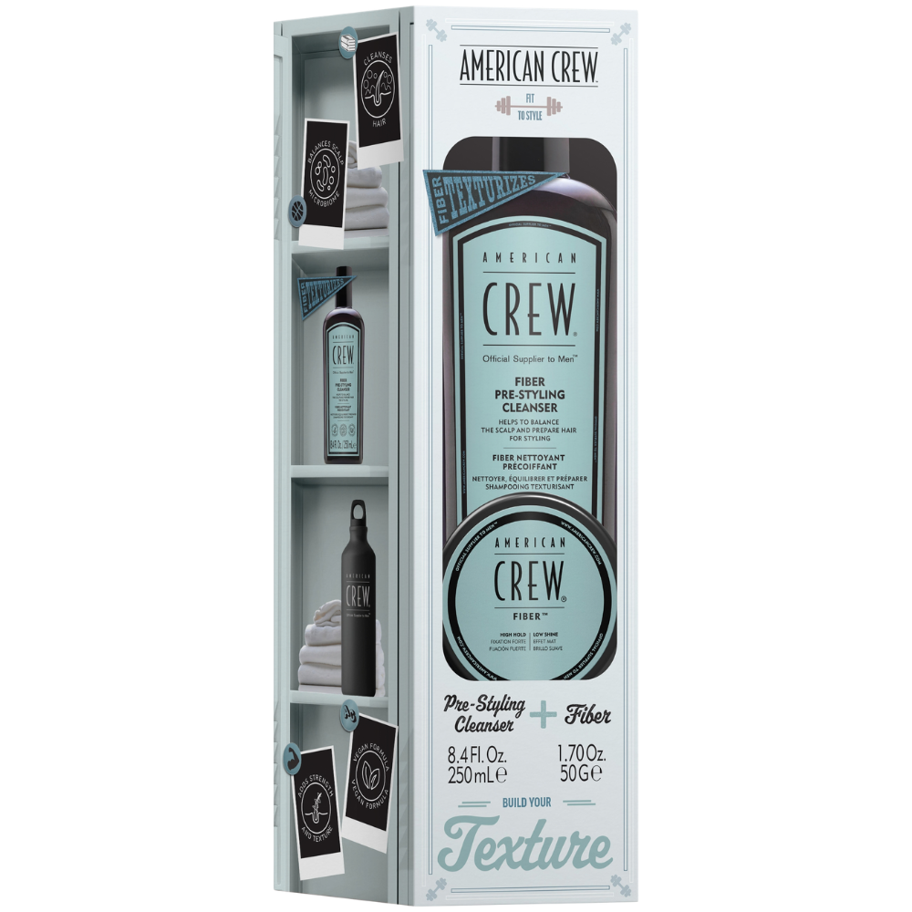 American crew Duo Texture Giftset - 250ml+50gr