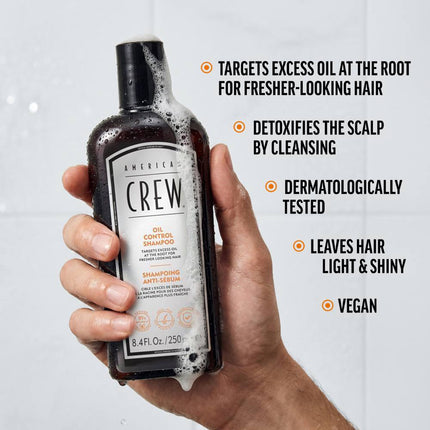 American Crew Oil Control Shampoo - 250ml