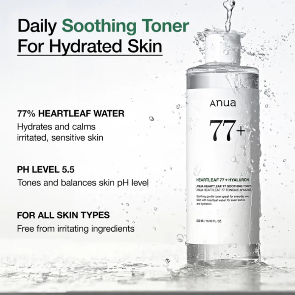 anua Heartleaf 77% Soothing Toner - 250ml