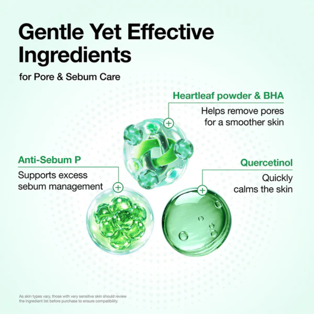 anua Heartleaf Quercetinol Cleansing Foam - 150ml