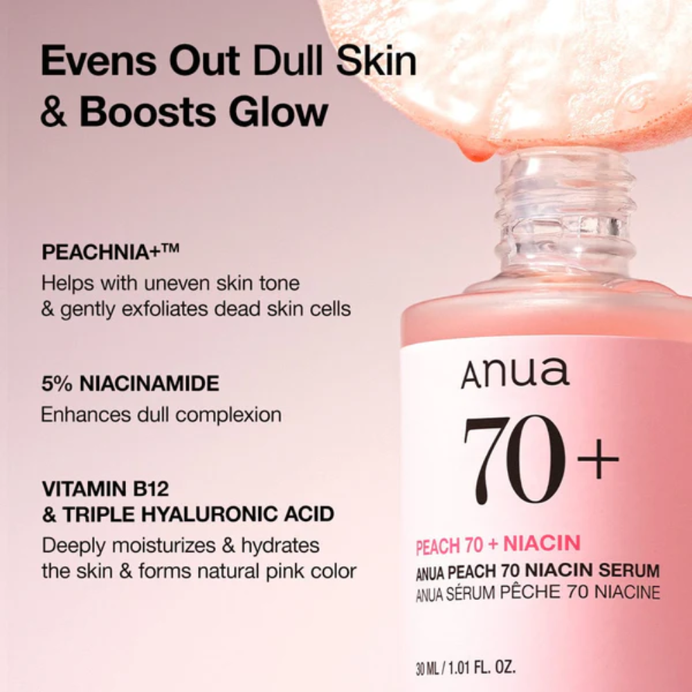 anua Peach 7% Niacin Serum - 30ml