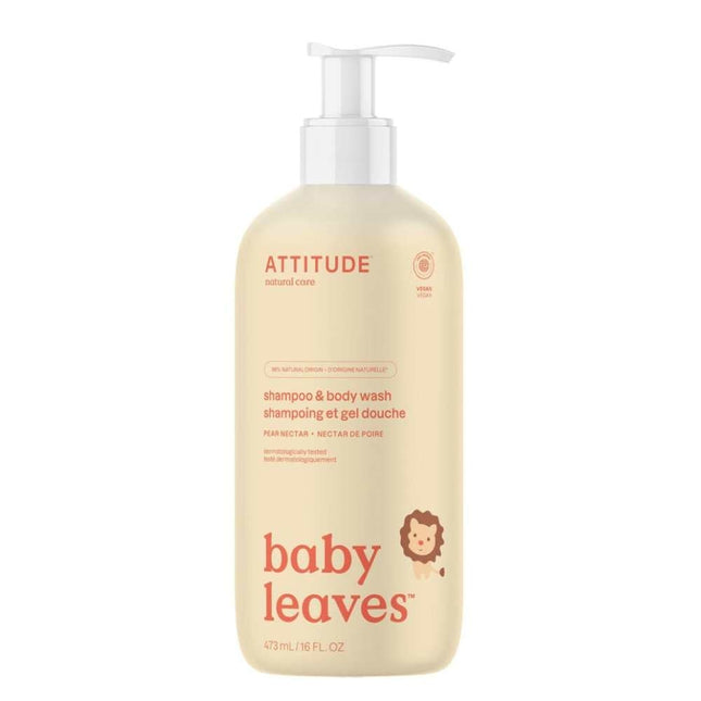 Attitude Baby Leaves 2in1 Shampoo Peer Nectar - 473ml