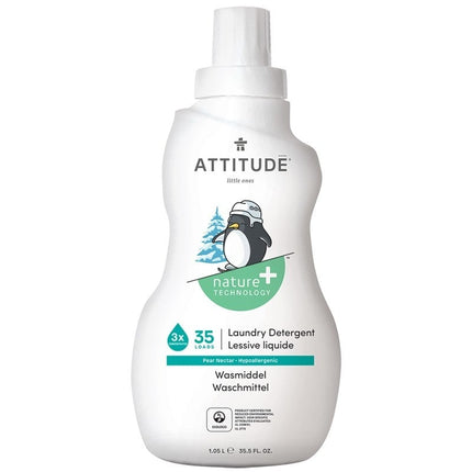 Attitude Little Ones Baby Vloeibaar Wasmiddel  Pear/Nectar  - 1050ml