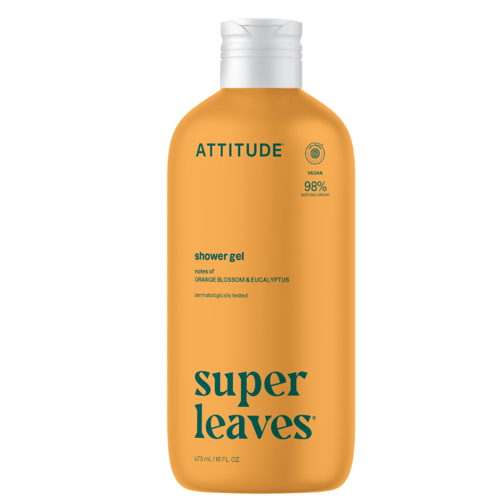 Attitude Super Leaves Energising Orange Douchegel - 473ml