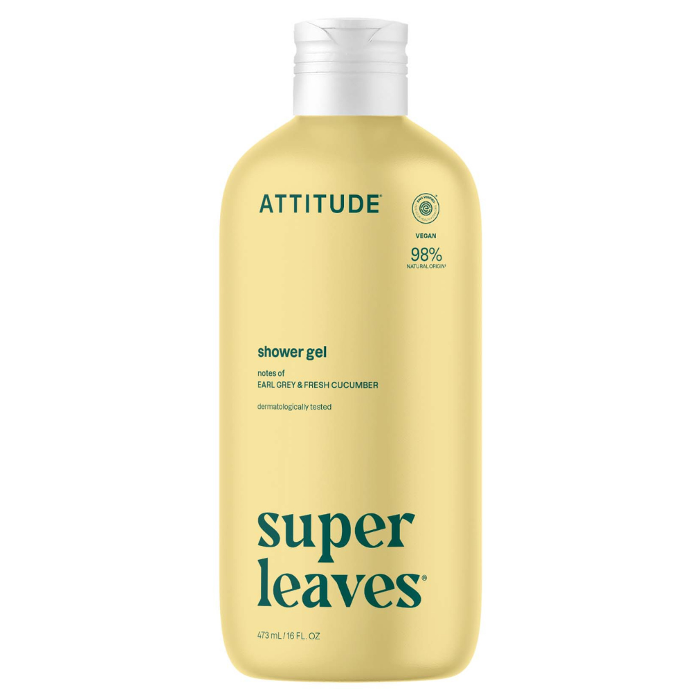 Attitude Super Leaves Regenerating Lemon Douchegel - 473ml
