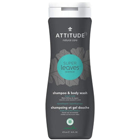 Attitude Super Leaves Scalp Care Shampoo & Body Wash - 473ml