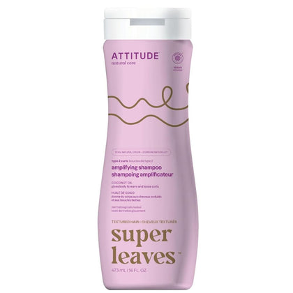 Attitude Super Leaves Shampoo Curl Amplifying Type 2 - 473ml