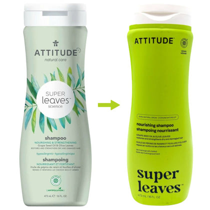 Attitude Super Leaves Shampoo Nourishing & Strenghtening - 473ml